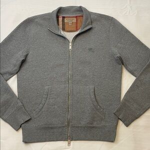 Burberry S Shelton Full zip Fleece Jacket Grey